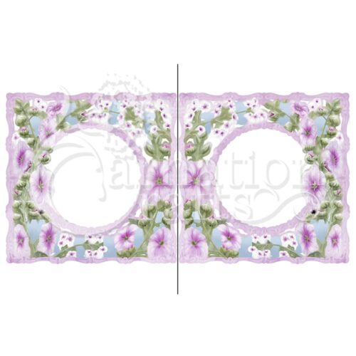 Carnation Crafts Floral Best Wishes Vignette Downloads - Vignette 2