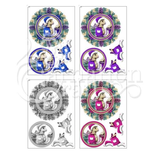 Carnation Crafts Carnation Christmas USB Christmas Morning Additional Vignette Downloads