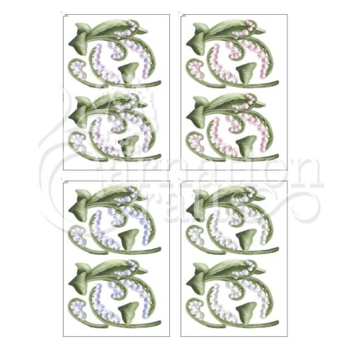 Carnation Crafts Wild & Wonderful USB Lily Of The Valley Additional Vignette Downloads