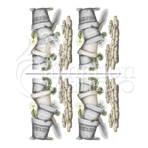 Carnation Crafts Cracks & Pots Vignette Downloads - Vignette 5