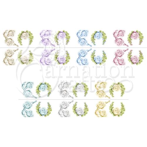 Carnation Crafts Remembrance Rose Vignette Downloads