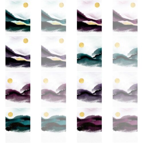 Harmonious Horizons Backing Papers Download