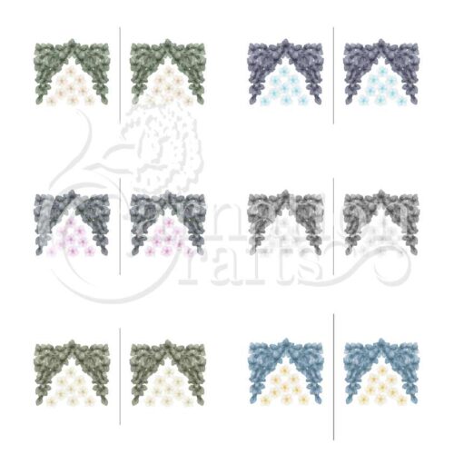 Carnation Crafts Leaf Swag Vignette Downloads