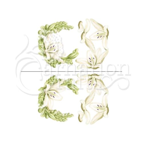 Carnation Crafts Loving Lily Vignette Downloads - Vignette 1