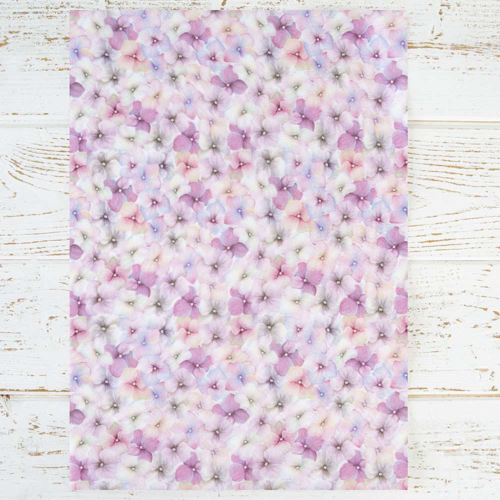 Carnation Crafts Viola Bloom Rice Paper Carnation Crafts
