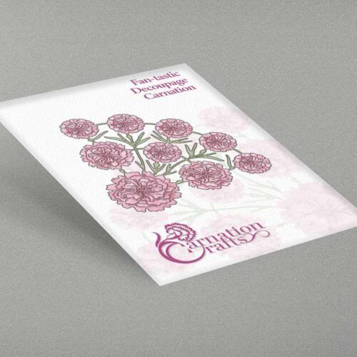 Carnation Crafts Fan-tastic Decoupage Carnation Die Set