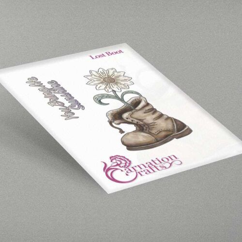 Carnation Crafts Lost Boot Die Set