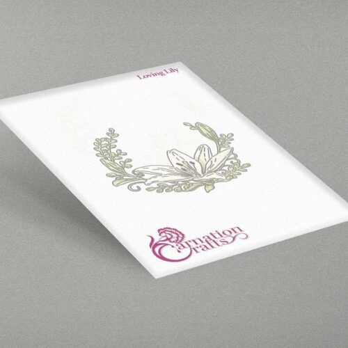 Carnation Crafts Loving Lily Die Set