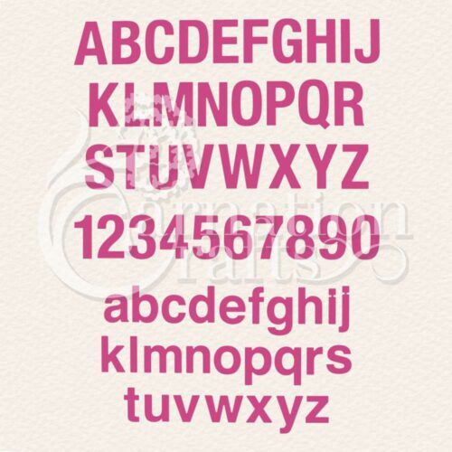 Alphabet Die Set