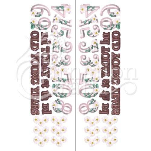 Carnation Crafts Not Just A Number Vignette Downloads - Vignette 3