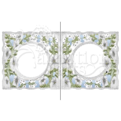 Carnation Crafts Floral Best Wishes Vignette Downloads - Vignette 5
