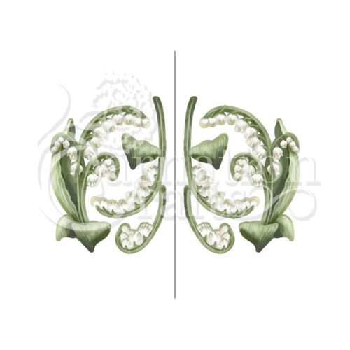 Carnation Crafts Lily of the Valley Vignette Downloads - Vignette 1