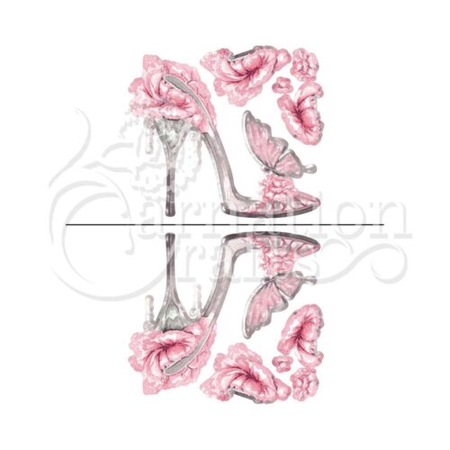 Carnation Crafts Carnation Shoe Vignette Downloads - Vignette 1