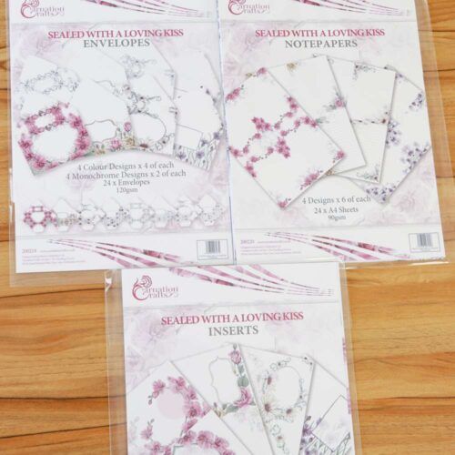 Sealed With A Loving Kiss Paper Kit
