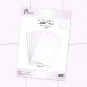 Perfect Blush Rose Cardstock