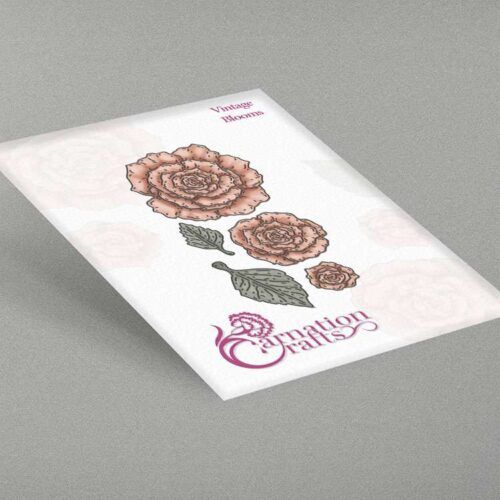 Carnation Crafts Vintage Blooms Die Set