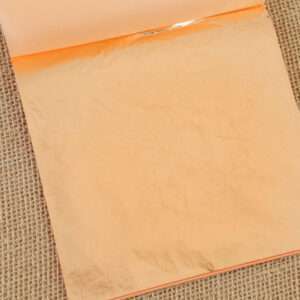 Imitation Rose Gold Leaf (25 Sheets)