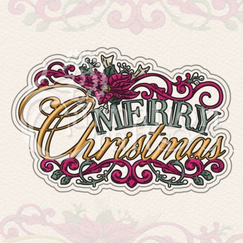 Merry Christmas Die Set