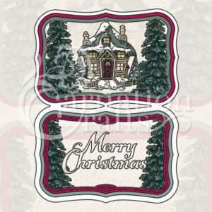 Merry Christmas Quick Card Die Set