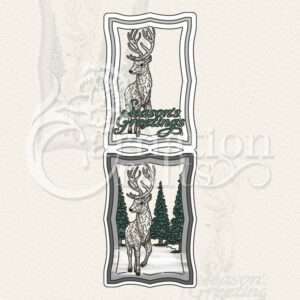 Season's Greetings Quick Card Die Set