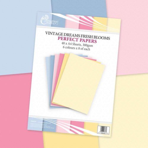 Vintage Dreams Fresh Blooms Perfect Papers