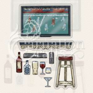 At The Bar Die Set