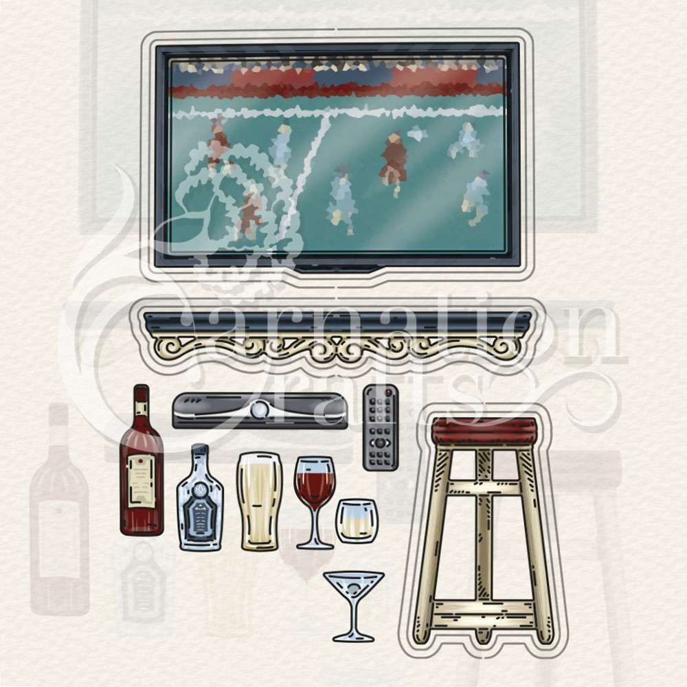 At The Bar Die Set