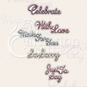 Just To Say Sentiments Die Set