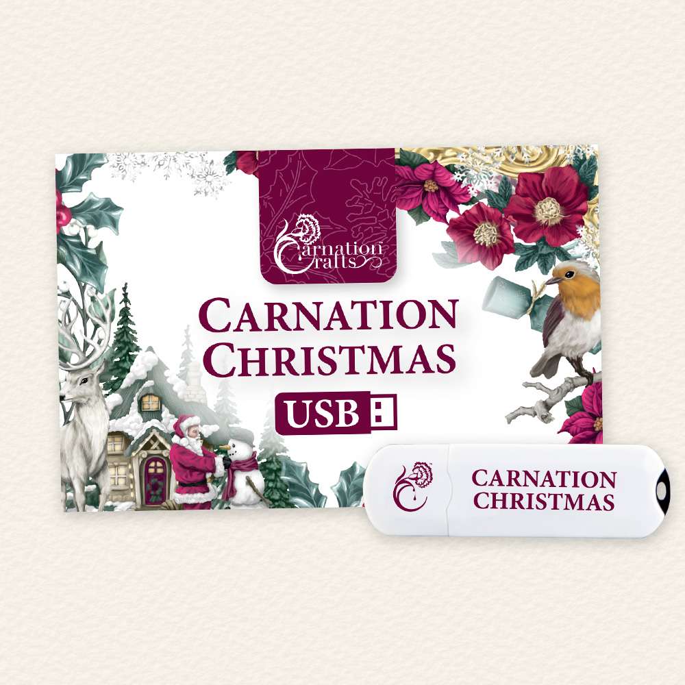 Carnation Christmas USB