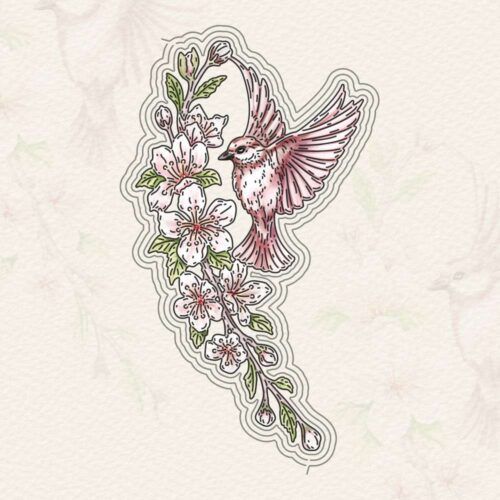 Feathered Fancy Die set