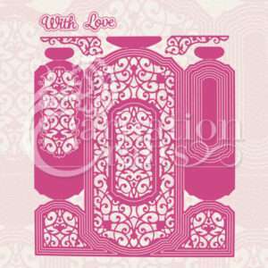 DL Label Stepper Die Set
