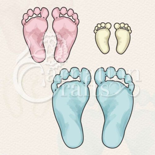Family Footsteps Die Set