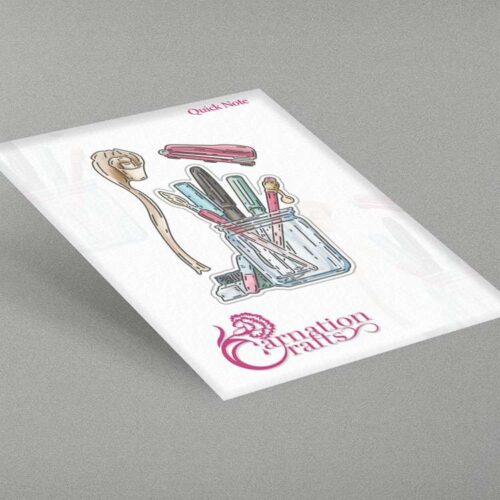 Carnation Crafts Quick Note Die Set