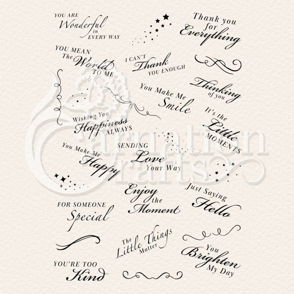 Well Wishes Stamp Set