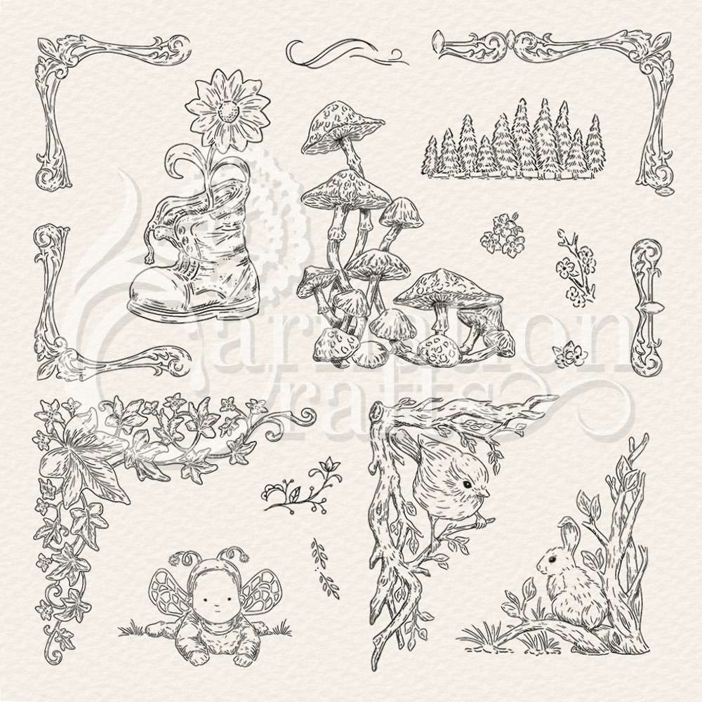Into the Woods Stamp Set 1