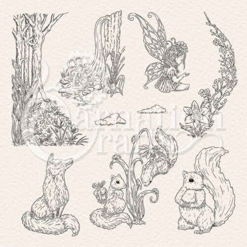 Into The Woods Stamp Set 2