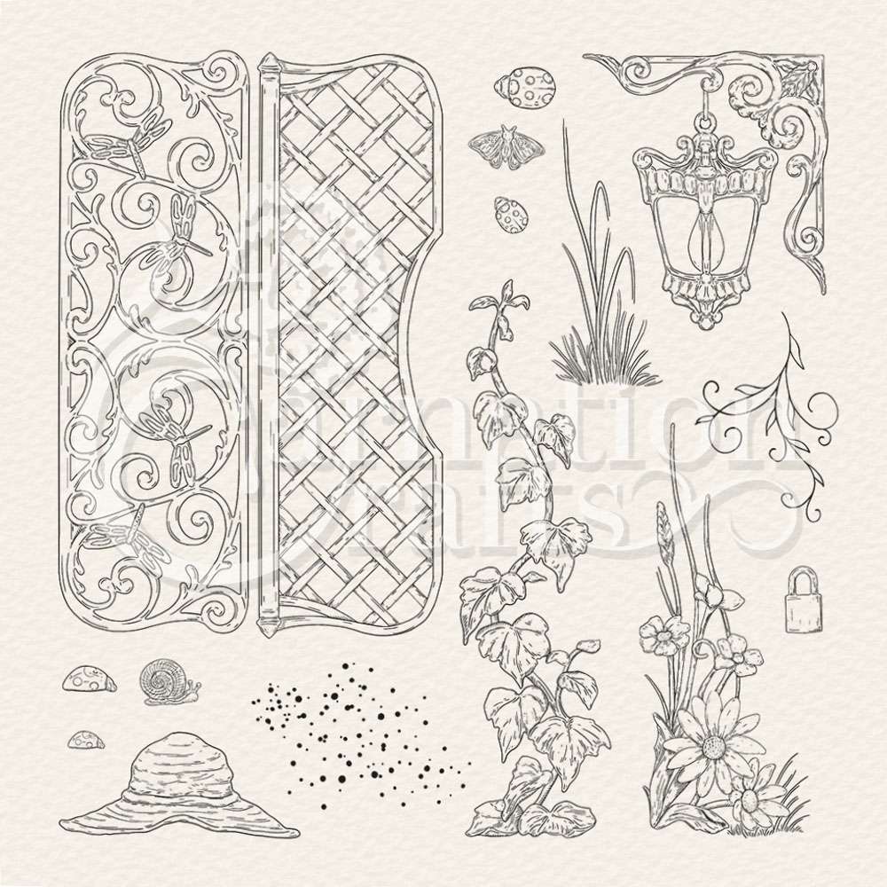 Garden Safari Stamp Set 1