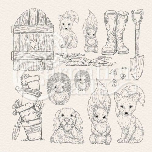 Garden Safari Stamp Set 2