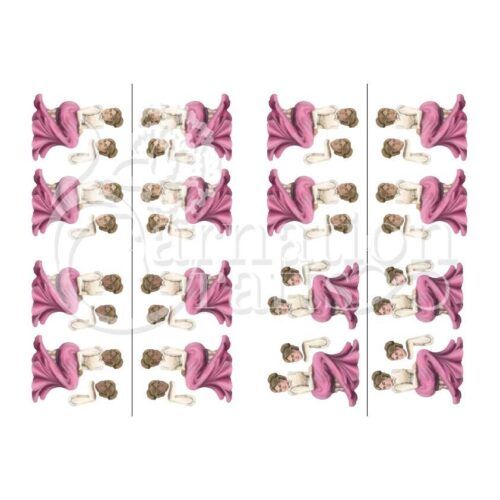 Carnation Crafts Lady Lily Vignette Downloads - Vignette 3