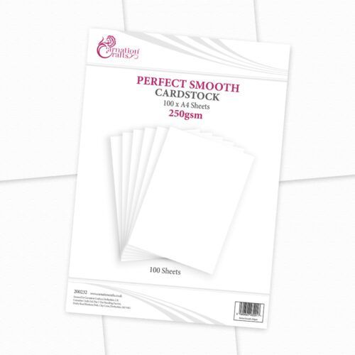Carnation Crafts Perfect Smooth Cardstock (250gsm)