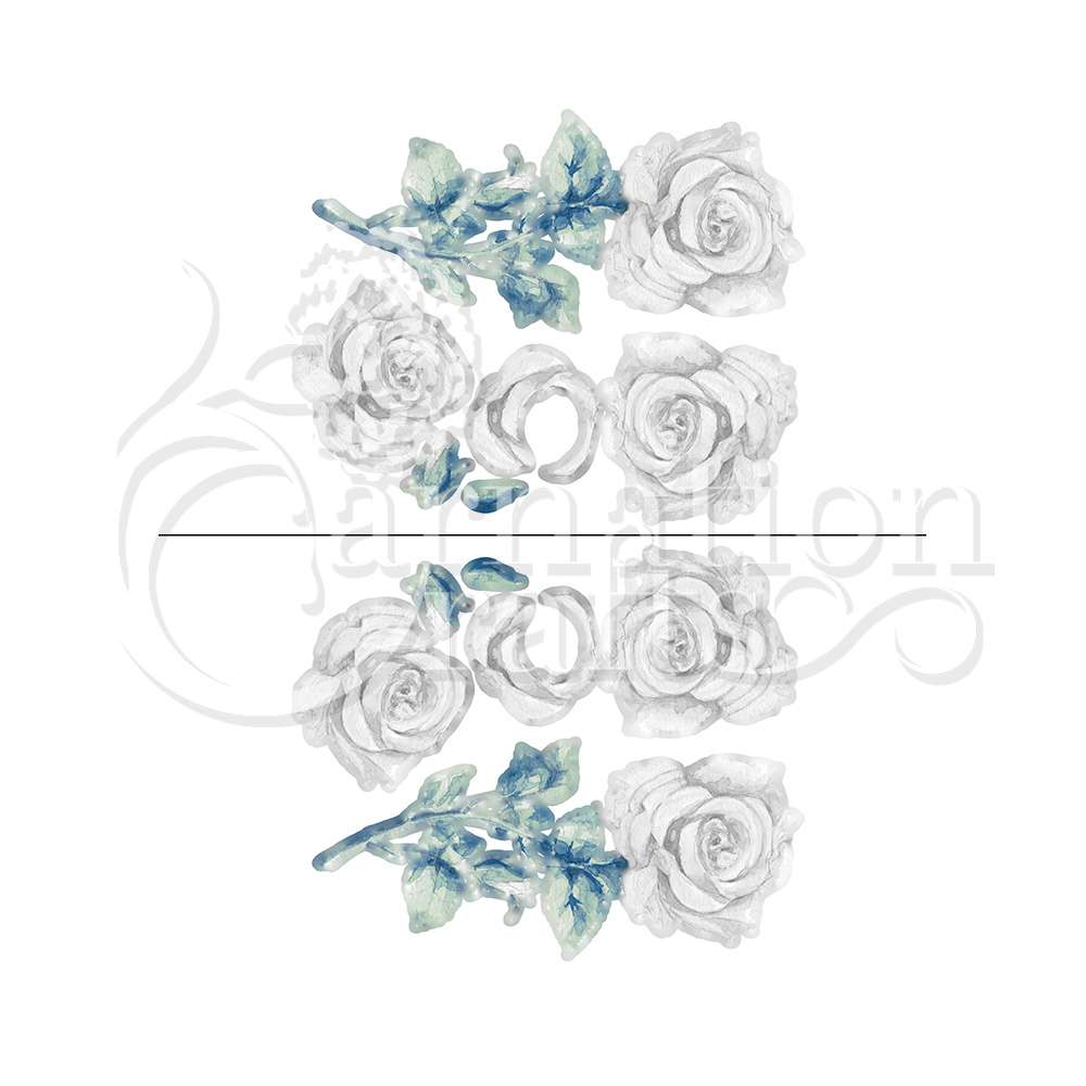 Carnation Crafts Rose Vignette Downloads - Vignette 5