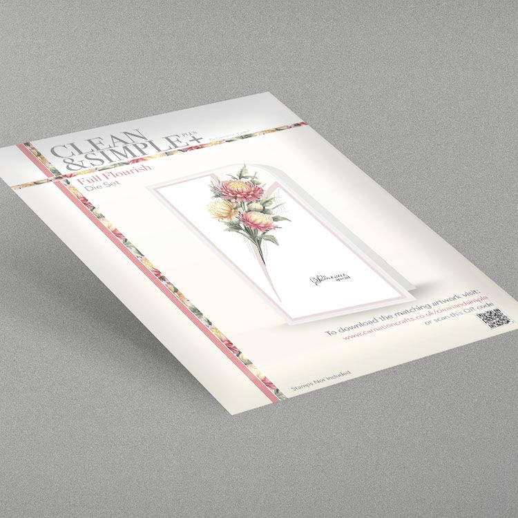 Clean & Simple Plus Full Flourish Die Set