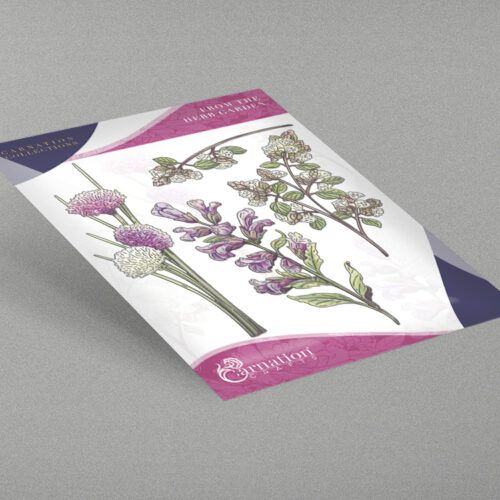 Carnation Crafts From The Herb Garden Die Set