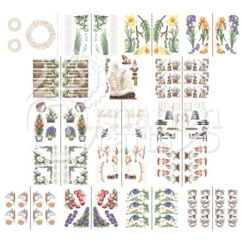Carnation Crafts Garden Getaway Special Edition Vignette Downloads