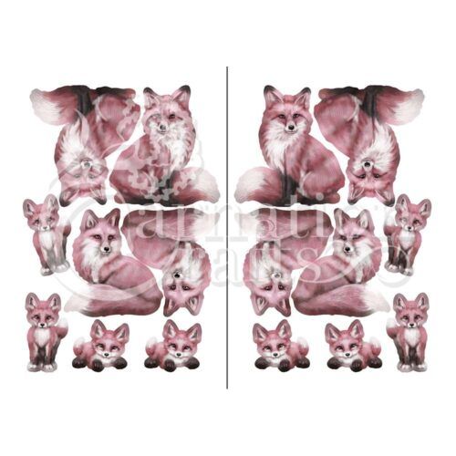 Carnation Crafts The Foxes Vignette Downloads - Vignette 3