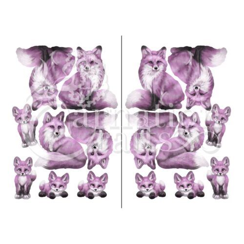 Carnation Crafts The Foxes Vignette Downloads - Vignette 4