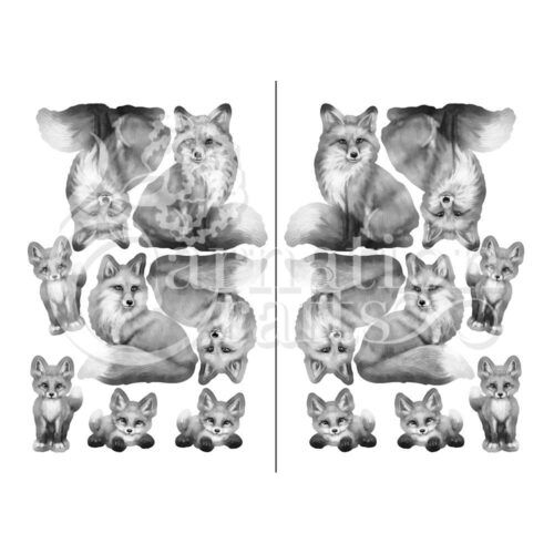 Carnation Crafts The Foxes Vignette Downloads - Vignette 5