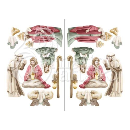 Carnation Crafts Nativity Characters Vignette Downloads - Vignette 1