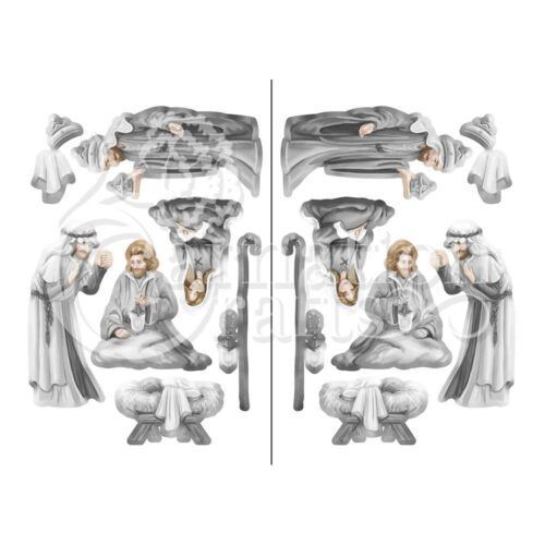 Carnation Crafts Nativity Characters Vignette Downloads - Vignette 5