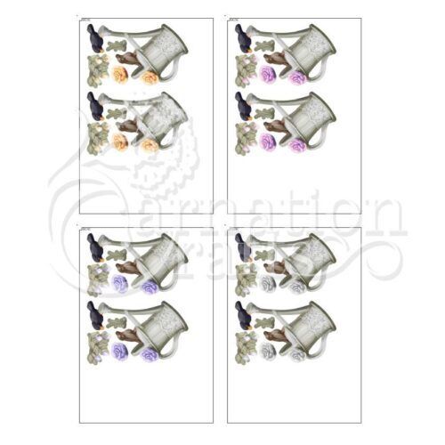 Carnation Crafts Bounty Of Life USB Garden Chatter Additional Vignette Downloads